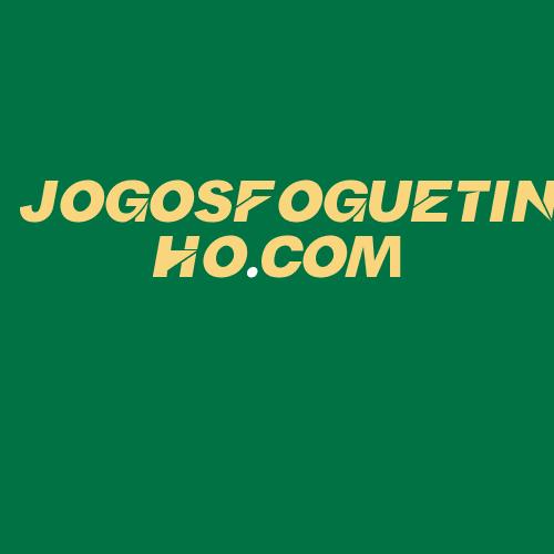 Logo da JOGOSFOGUETINHO